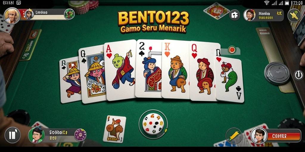 Gameplay BENTO123 yang seru dan interaktif dalam permainan Domino.