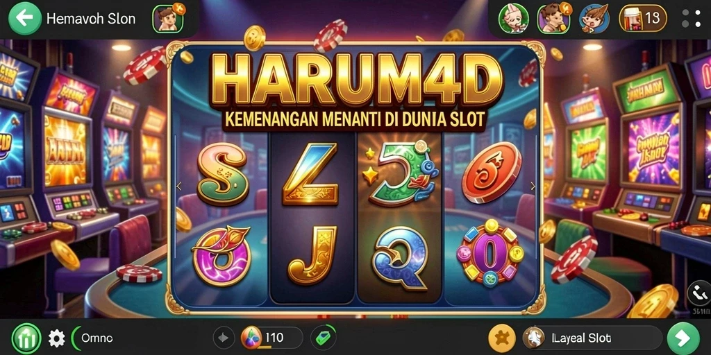 Tampilan gameplay Slot yang menarik dari HARUM4D.