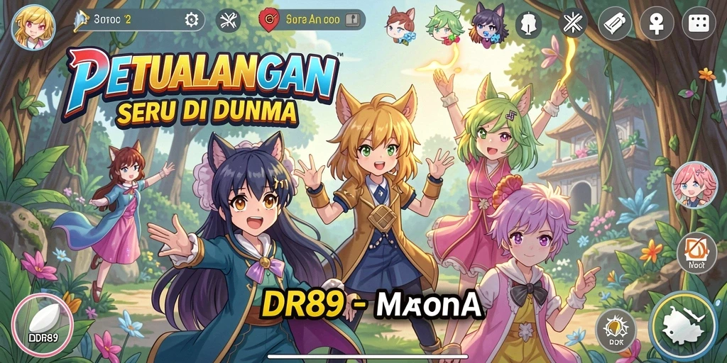Tampilan gameplay IDR89 yang menawan dengan aksi anime yang seru.