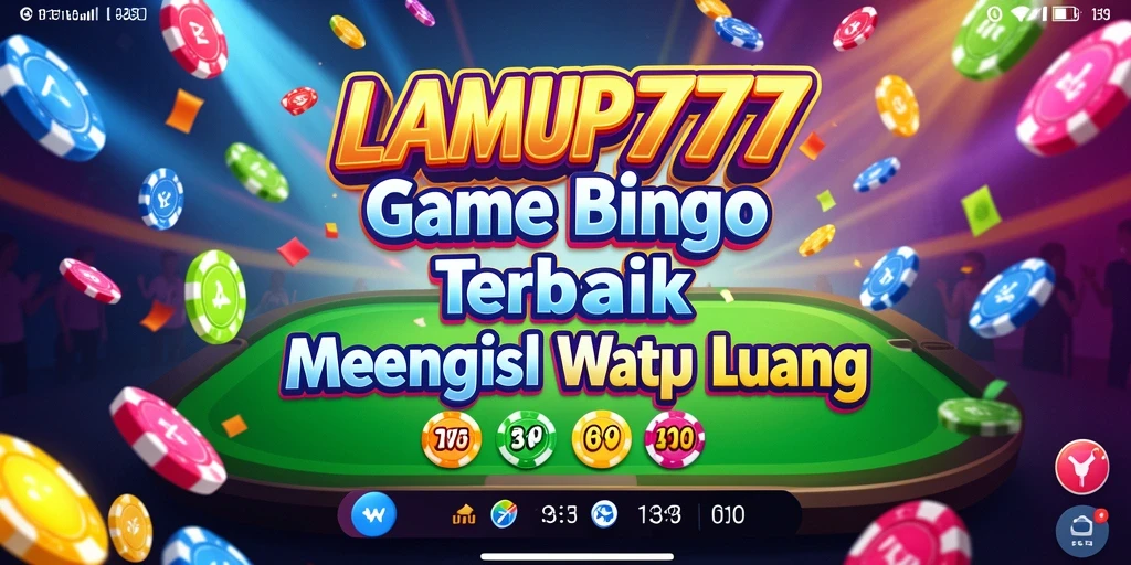 Gameplay LAMPU777 dengan tampilan Bingo yang menarik dan interaktif.
