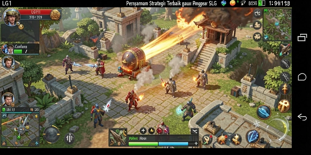 Tampilan gameplay LG111 yang penuh aksi dan strategi.