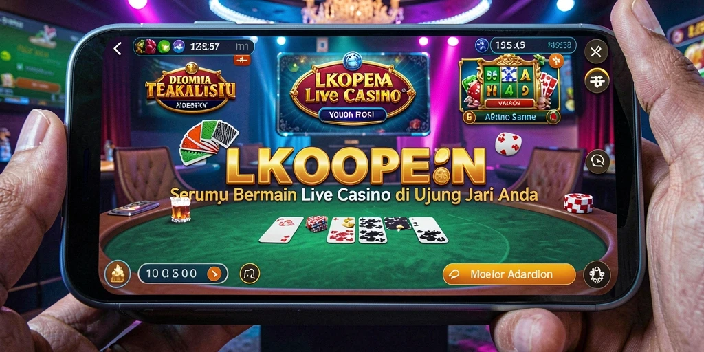 Tangkapan layar menunjukkan gameplay seru di LKOPEN.