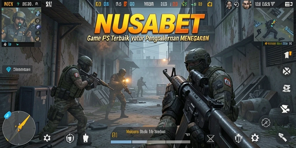 Gameplay seru dalam <strong>NUSABET</strong> dengan aksi dan strategi mendebarkan.