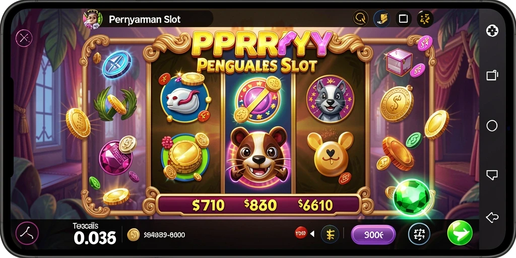 Tampilan gameplay slot PPRRYY yang menyenangkan dan interaktif.