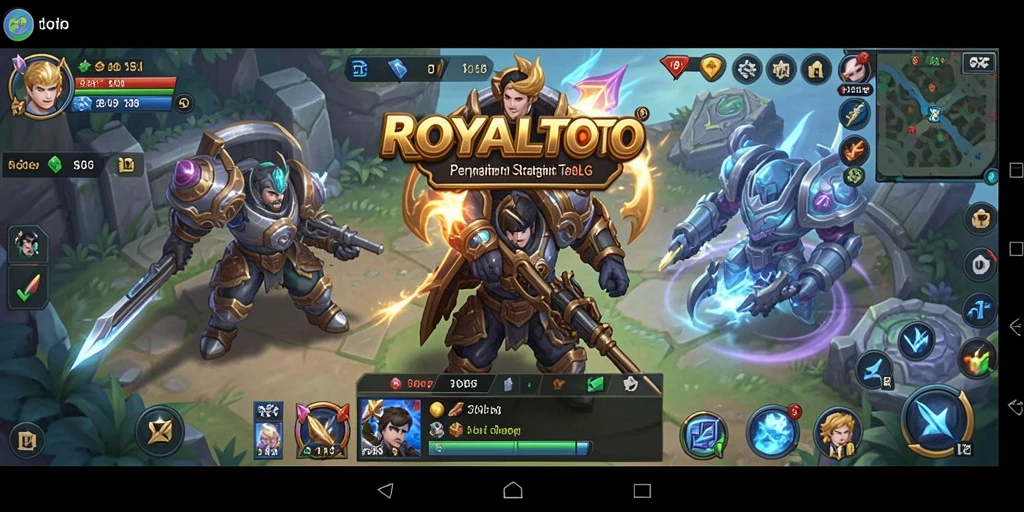 Tampilan gameplay ROYALTOTO yang seru dan menarik.