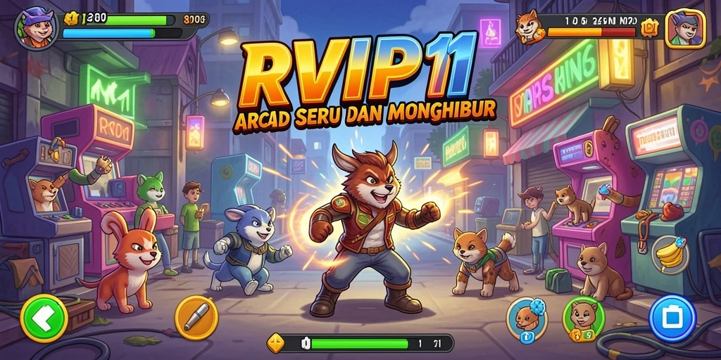 Tangkapan layar menunjukkan karakter utama dalam aksi di level yang penuh tantangan.