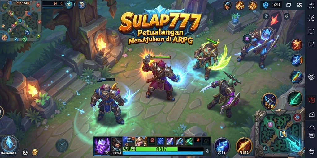Tampilan gameplay SULAP777 yang penuh aksi dan petualangan.