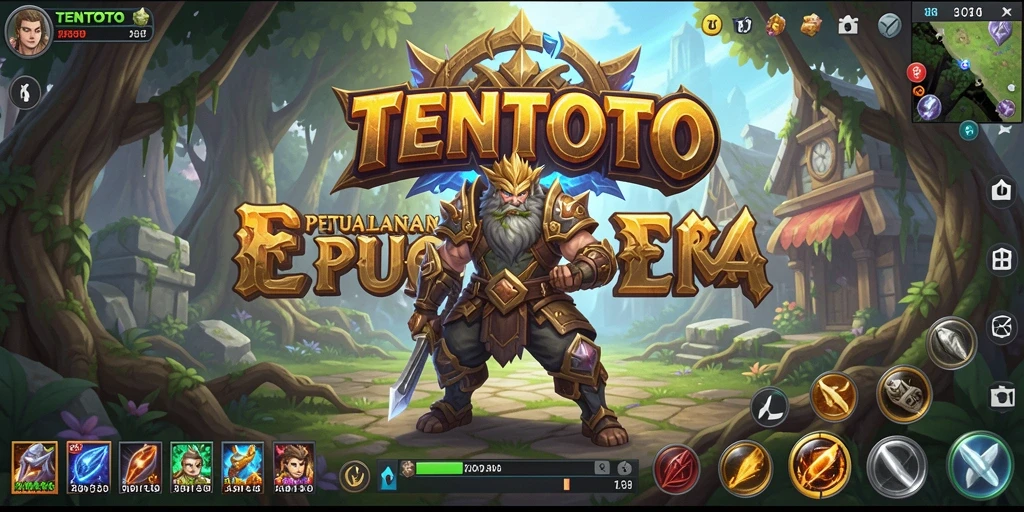 Gameplay epik petualangan ARPG di TENTOTO.