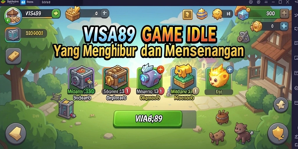 Tampilan gameplay <strong>VISA89</strong> yang mengasyikkan dan penuh warna.